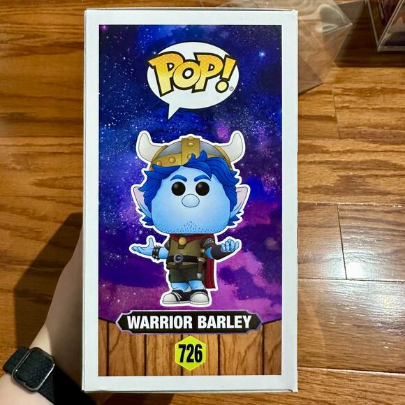 Funko Pop! Disney Pixar Onward Warrior Barley Amazon Exclusive Vinyl Figure #726 - Picture 6 of 10